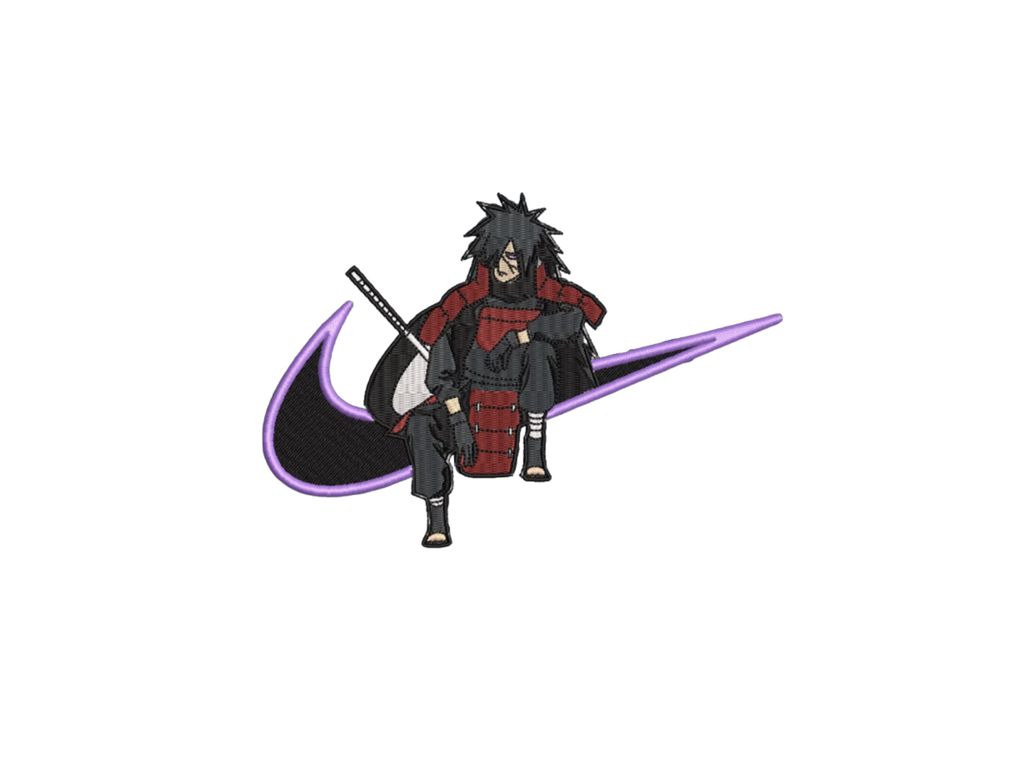 Madara Custom - Naruto - Broderie