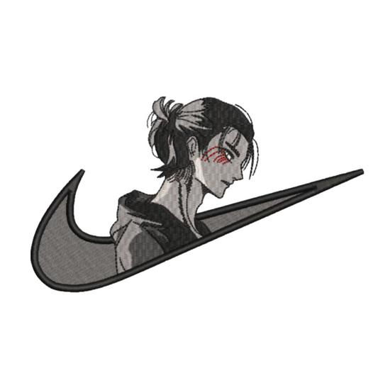 Eren Custom - Attaque des titans - Broderie