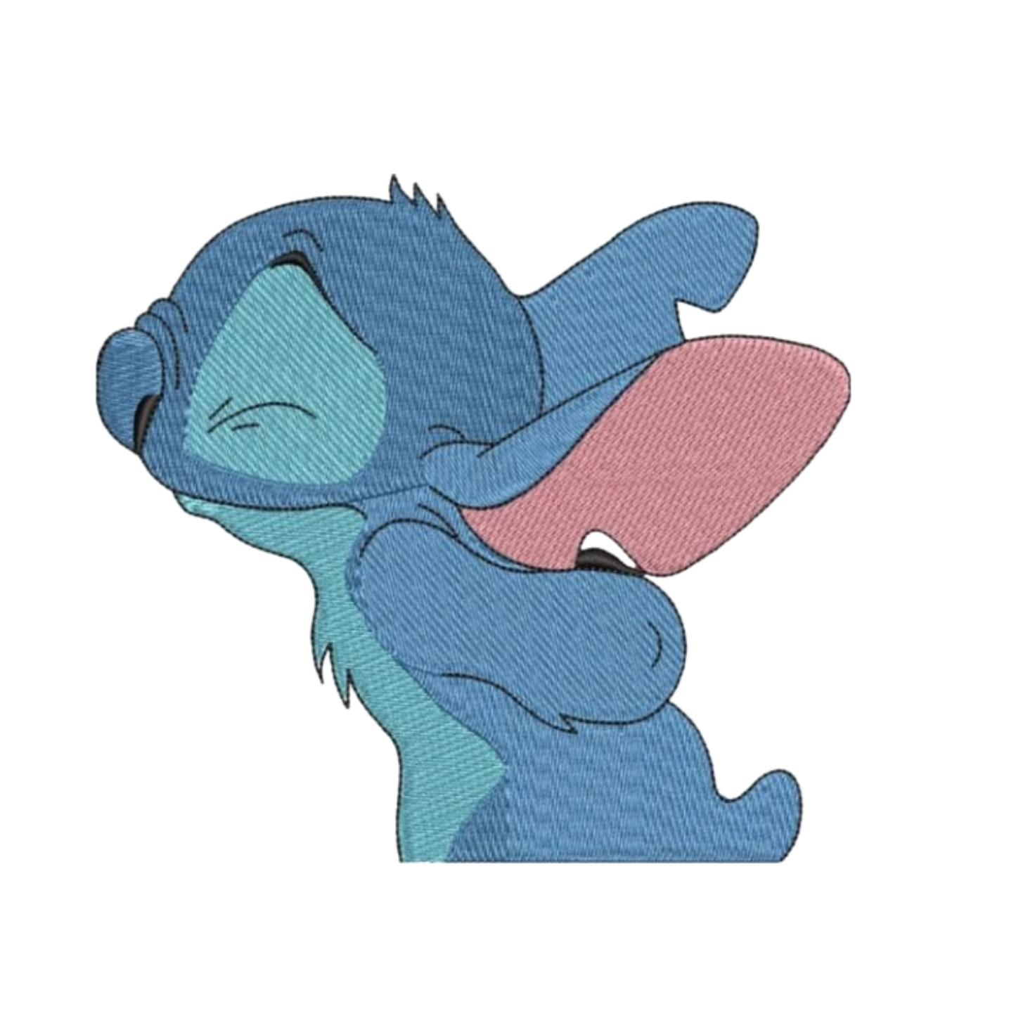 Stitch custom - Lilo et Stitch - Broderie