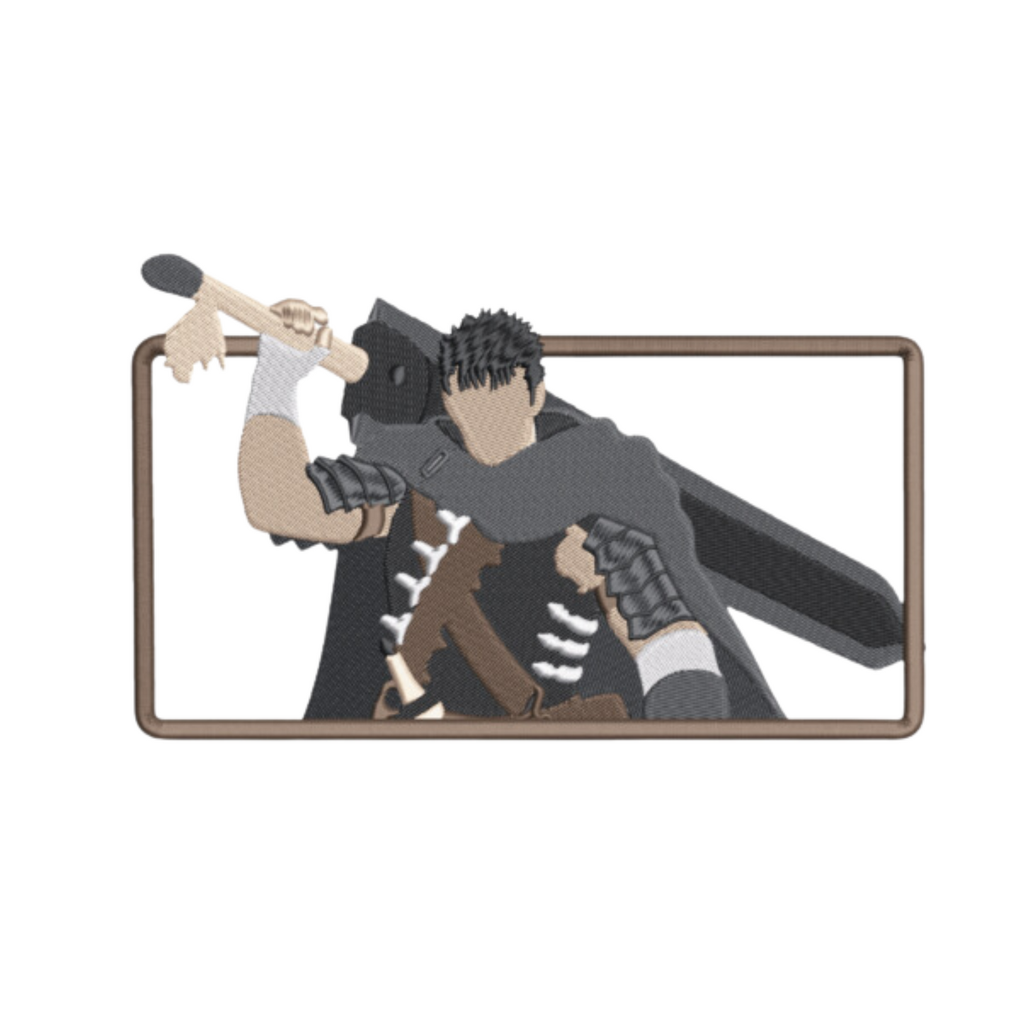 Guts custom - Berserk - Broderie