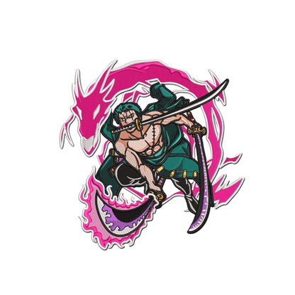 Roronoa Zoro Custom - One Piece - Broderie