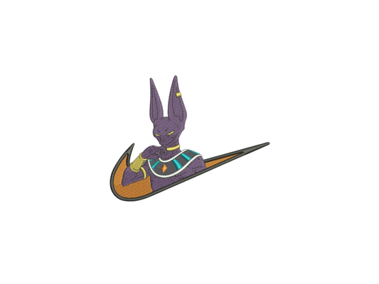 Beerus Custom - Dragon Ball - Broderie