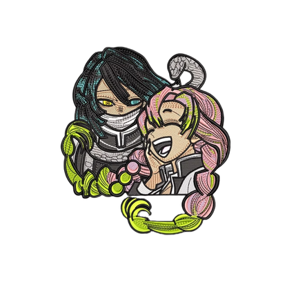 Obanai & Mitsuri Kanroji Custom - Demon Slayer - Broderie