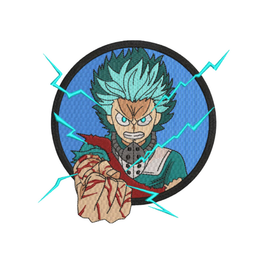 Izuku Deku Midoriya custom - My hero academia - Broderie