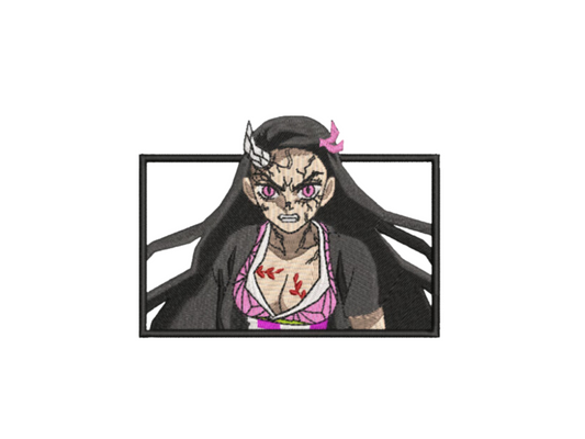 Nezuko Custom - Demon Slayer - Broderie