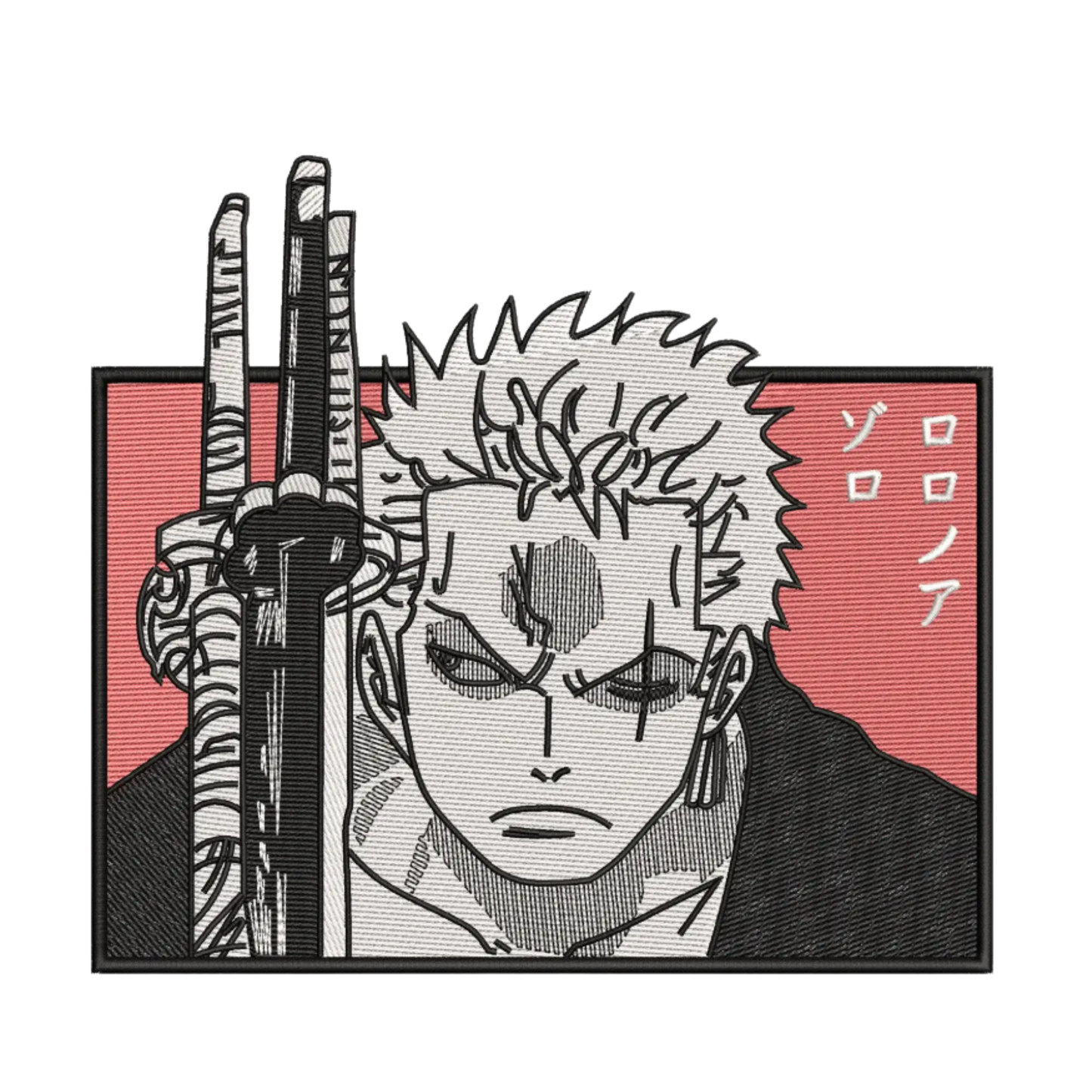 Roronoa Zoro Custom - One Piece - Broderie