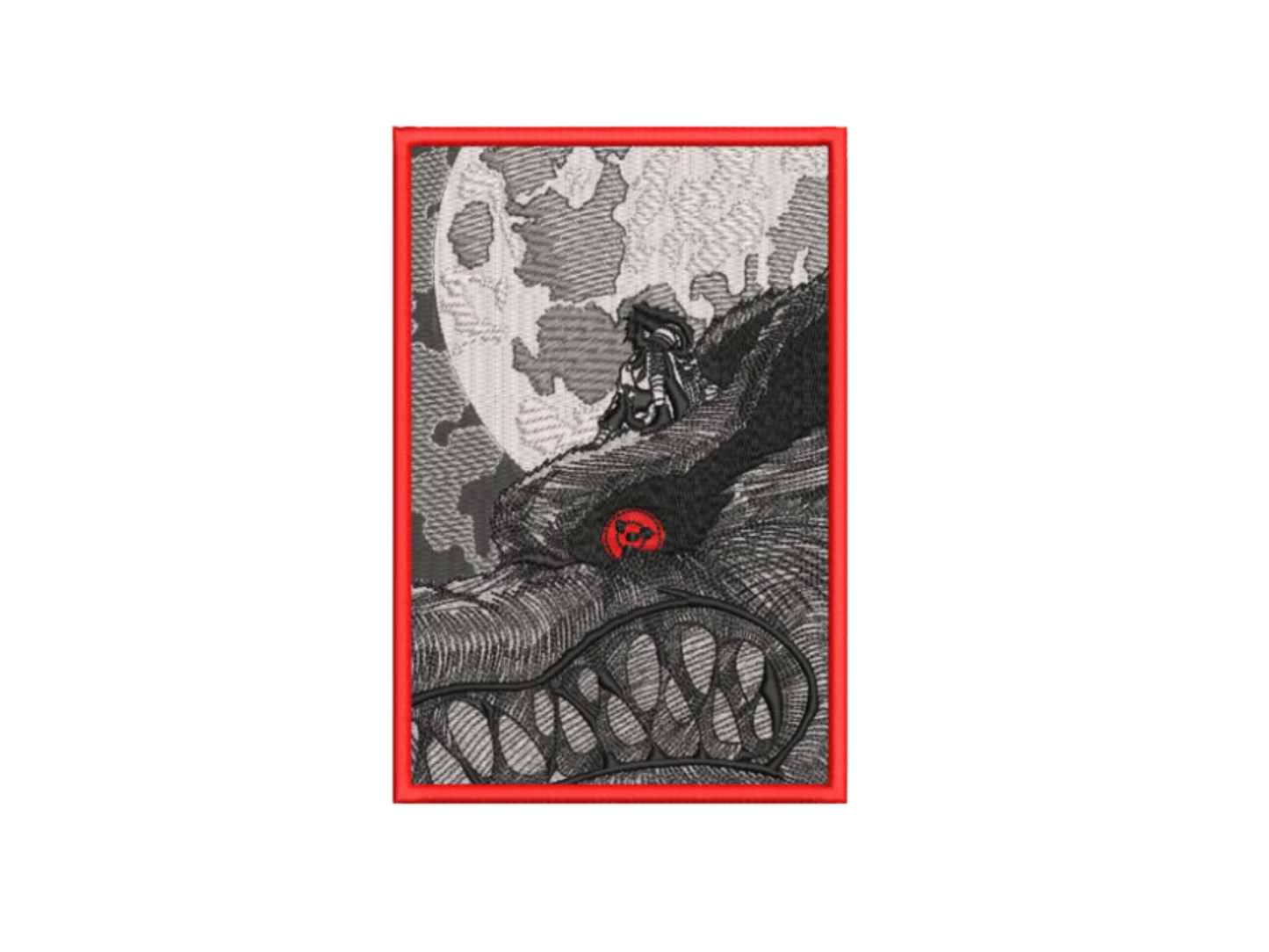 Kurama Custom - Naruto - Broderie