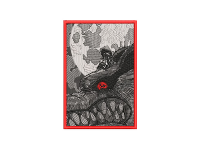 Kurama Custom - Naruto - Broderie