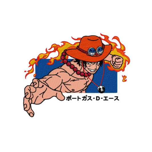 Ace Custom - One Piece - Broderie
