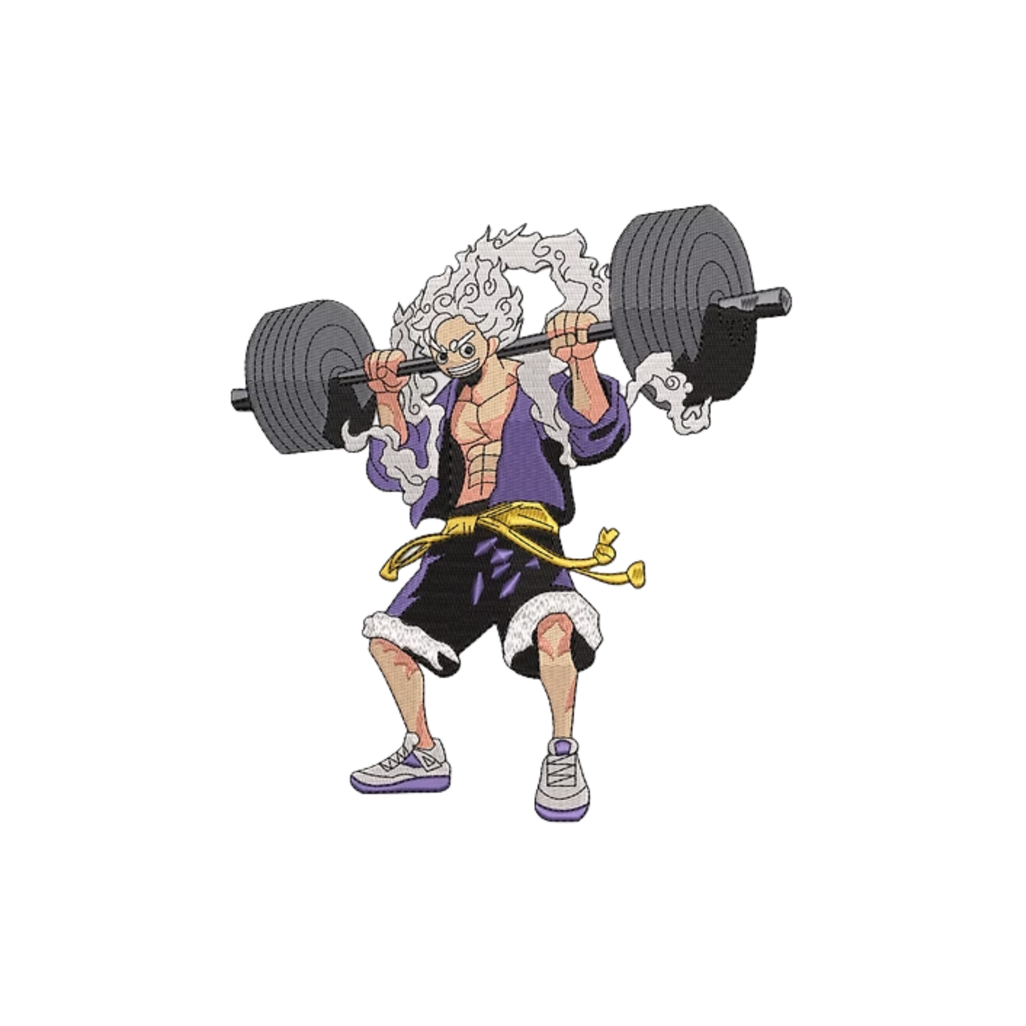 Monkey D. Luffy Custom - One Piece - Broderie