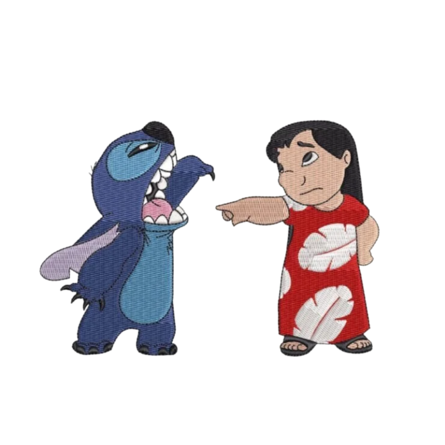 Lilo et Stitch custom - Lilo et Stitch - Broderie