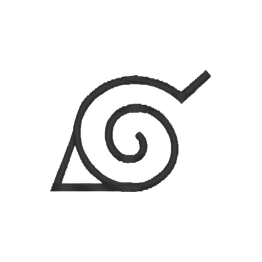 Konoha - Naruto - Petite Broderie
