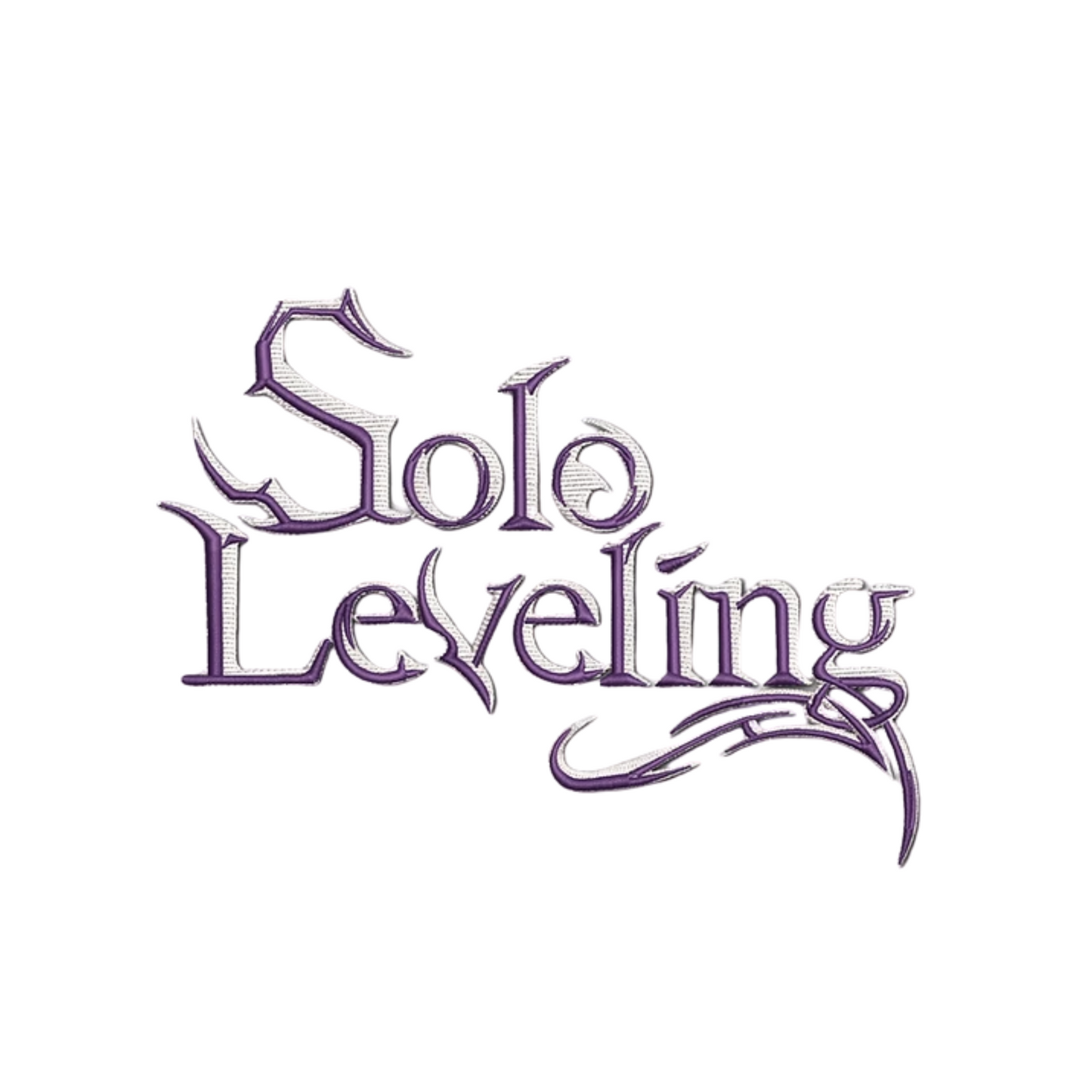 Jinwoo shadow - Solo Leveling - Double Broderie