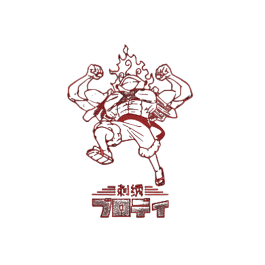 Monkey D. Luffy Custom - One Piece - Grande Broderie