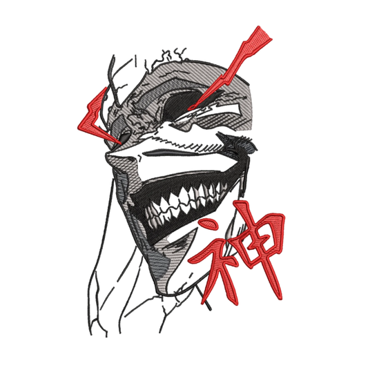 Evil God Statue - Solo Leveling - Double Broderie