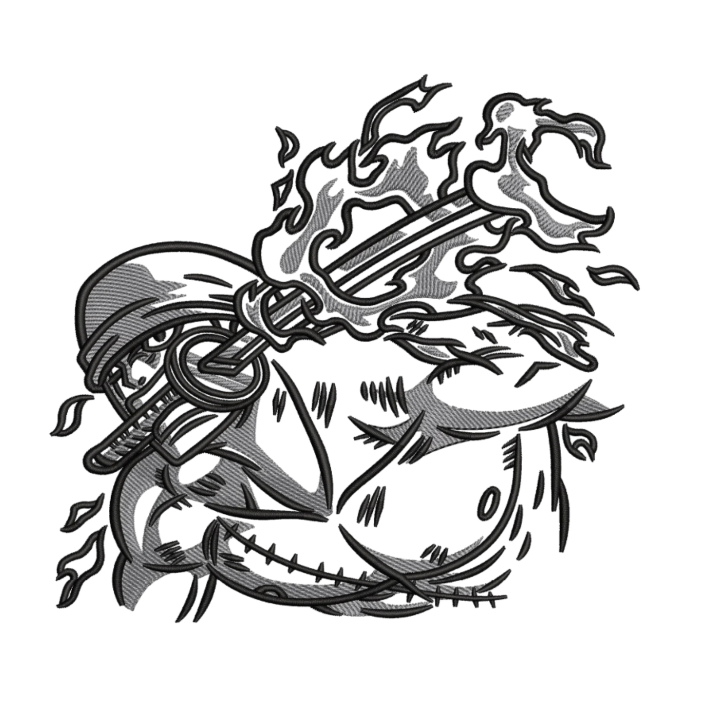 Roronoa Zoro Custom - One Piece - Grande Broderie