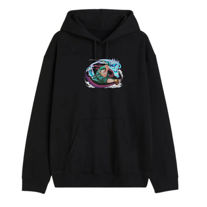 Zoro Custom - Hoodie noir taille L - One Piece - Broderie