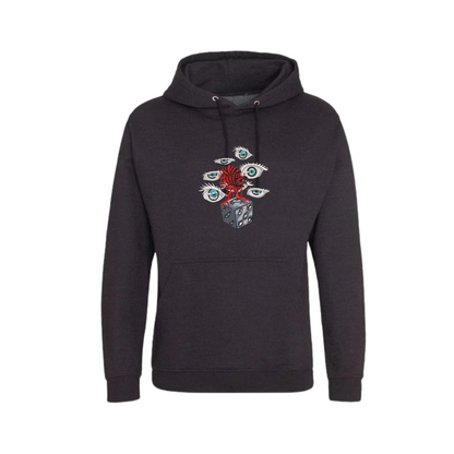 Gojo Eyes - Hoodie XL anthracite - Jujutsu Kaisen - Broderie