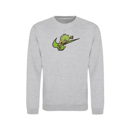 Broly Custom - Sweat - L - Gris chiné