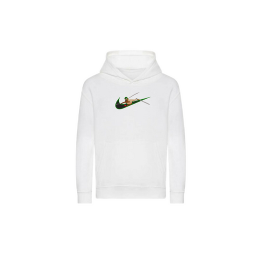 Zoro Custom - Sweat à capuche - S - Blanc