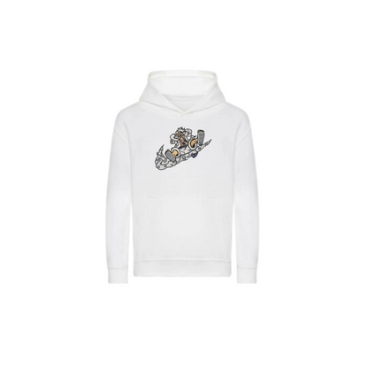 Luffy Custom - Sweat à capuche - L - Blanc